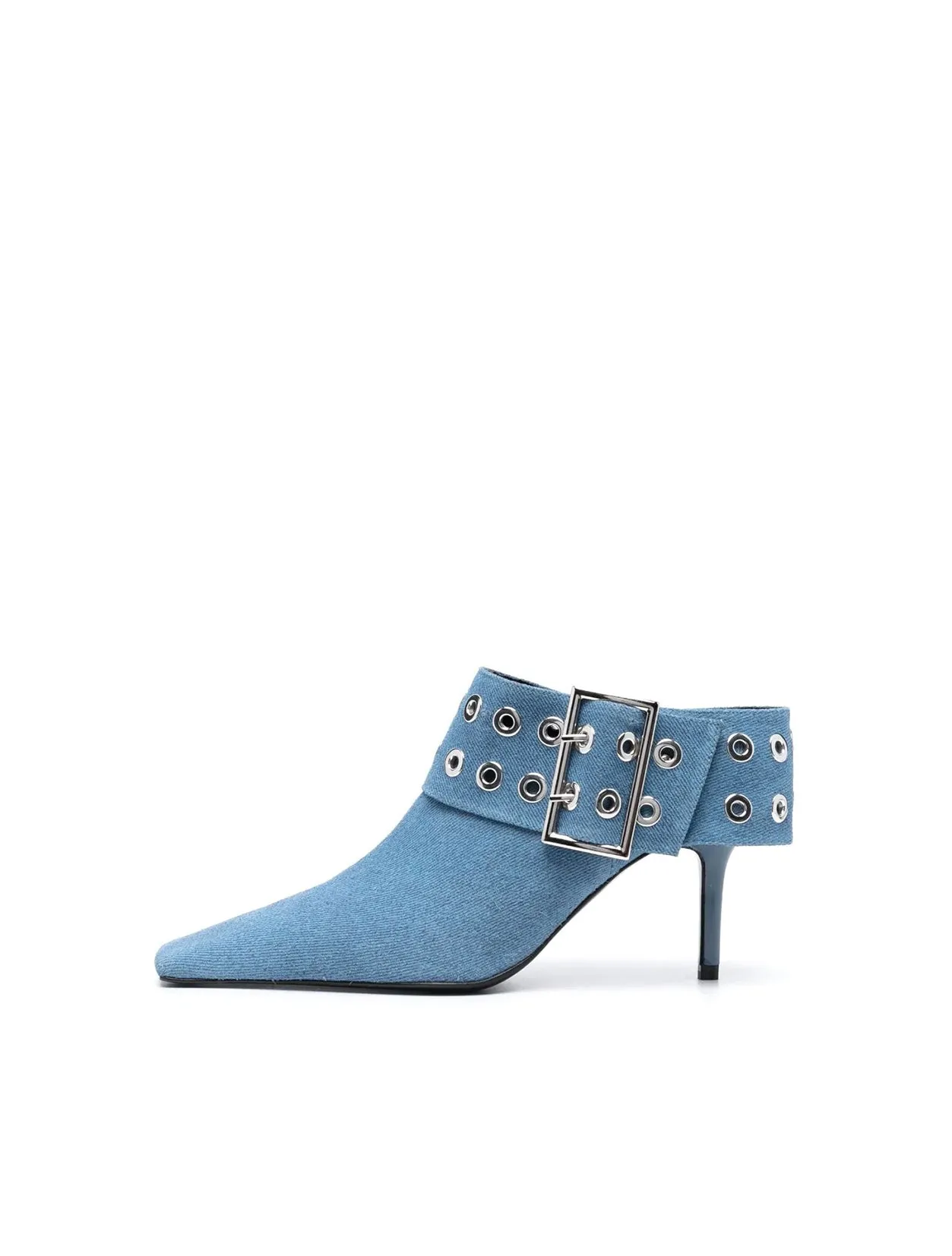 ABRA Denim Belt Mules