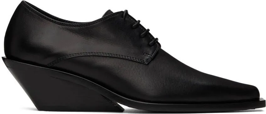 Ann Demeulemeester Black Benedict Oxfords