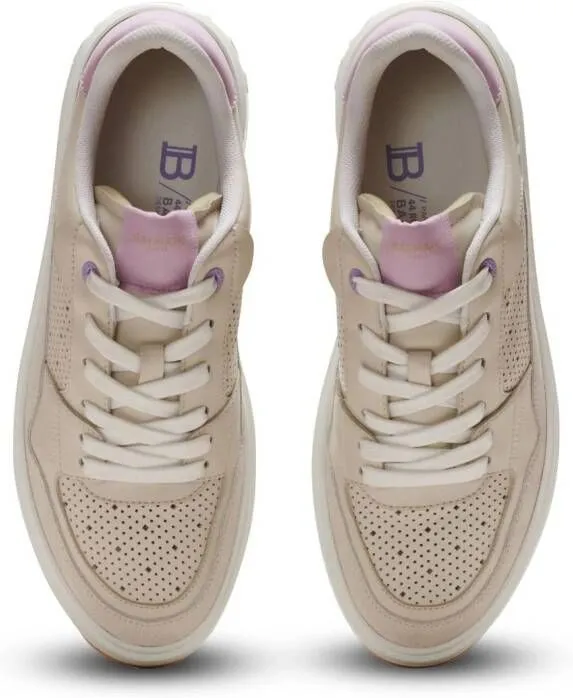 Balmain B-Cout Flip leather sneakers Neutrals