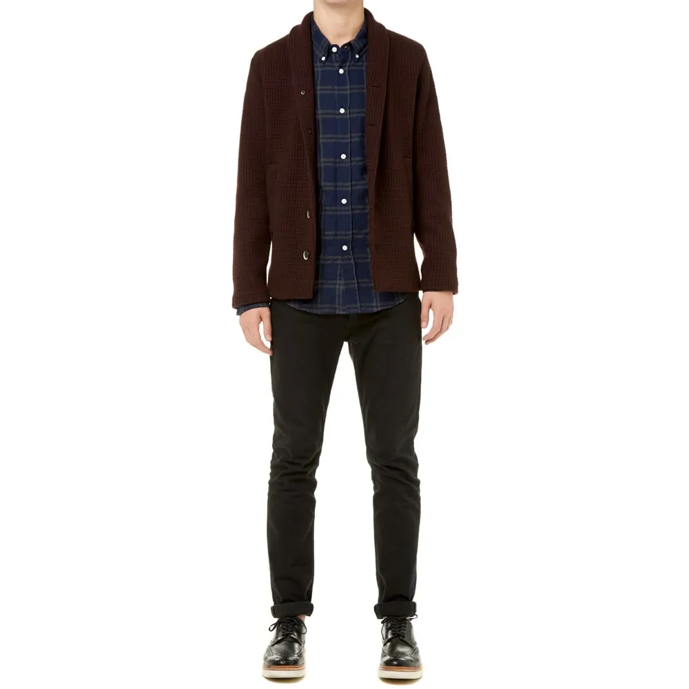 Band of Outsiders Check Flannel ShirtNavy