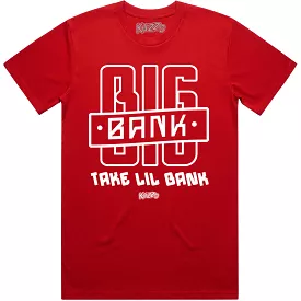 BIG BANK : Red Sneaker Shirt to Match : Sneaker Tees