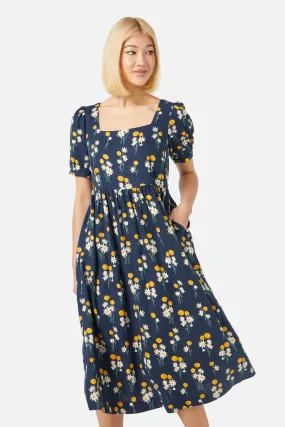 Billy Button Midi Dress