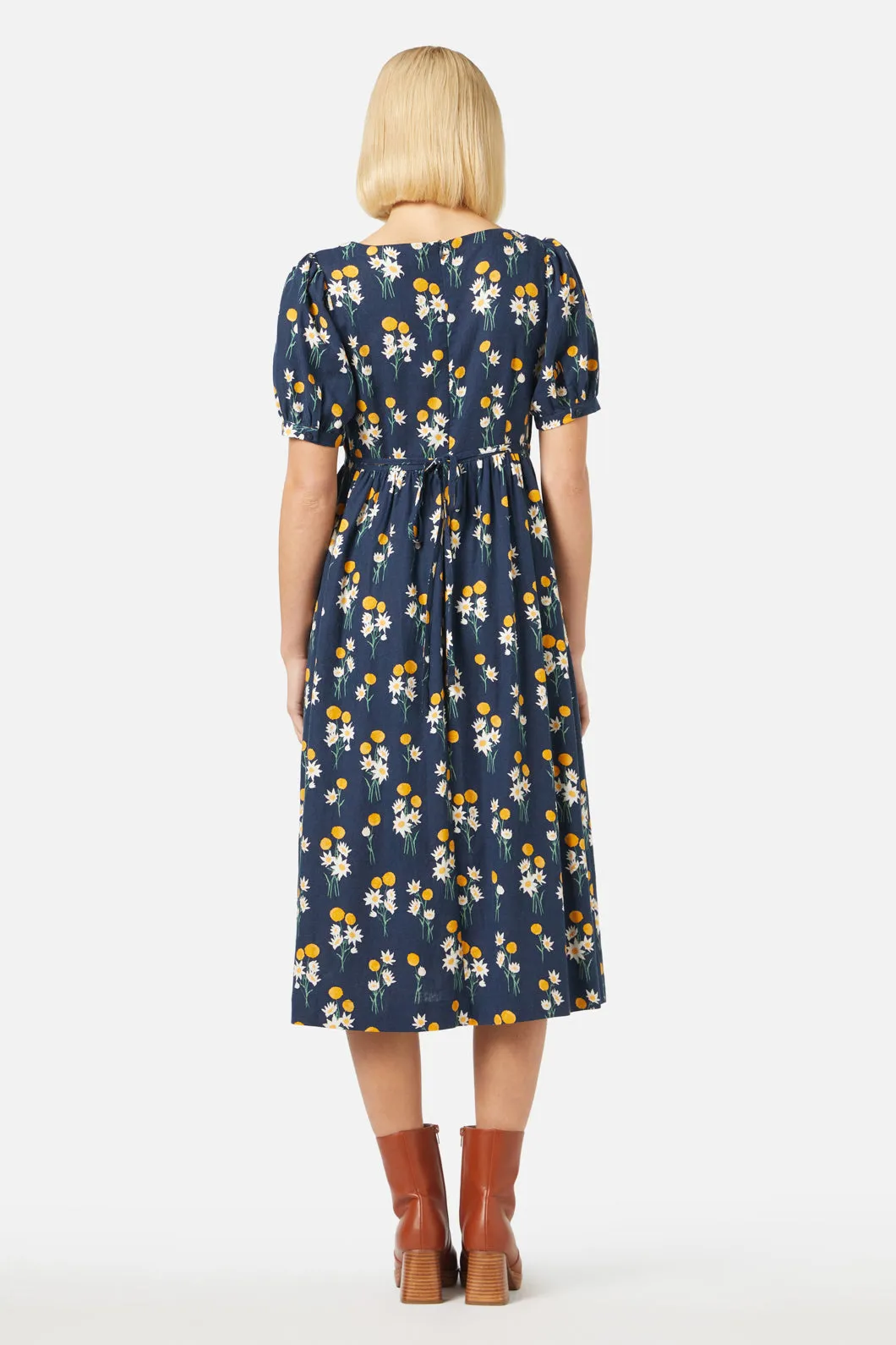 Billy Button Midi Dress