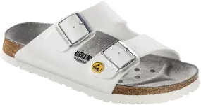 Birkenstock Arizona Mules Antistatik Regular White Birko-Flor