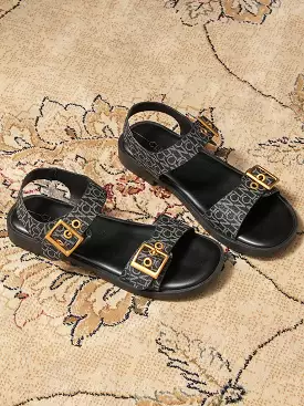 Blackberry Flat Sandals