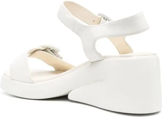 Camper Kaah buckled wedges White