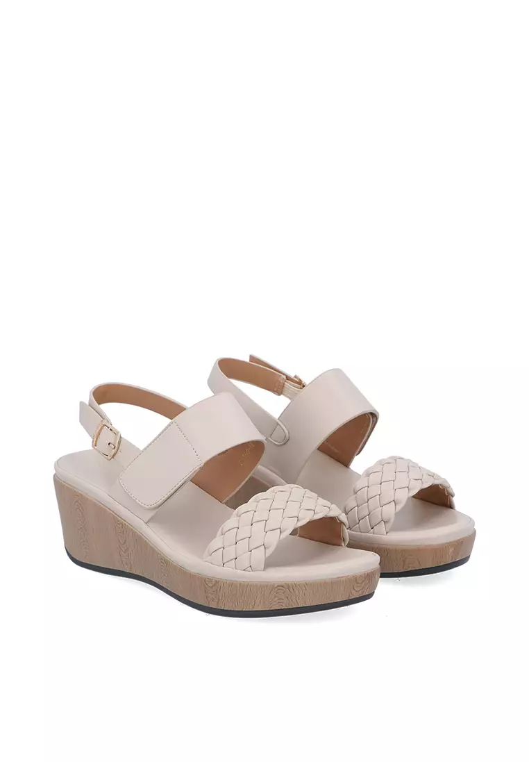 Carlo Rino Medium Beige Hazel Wedges