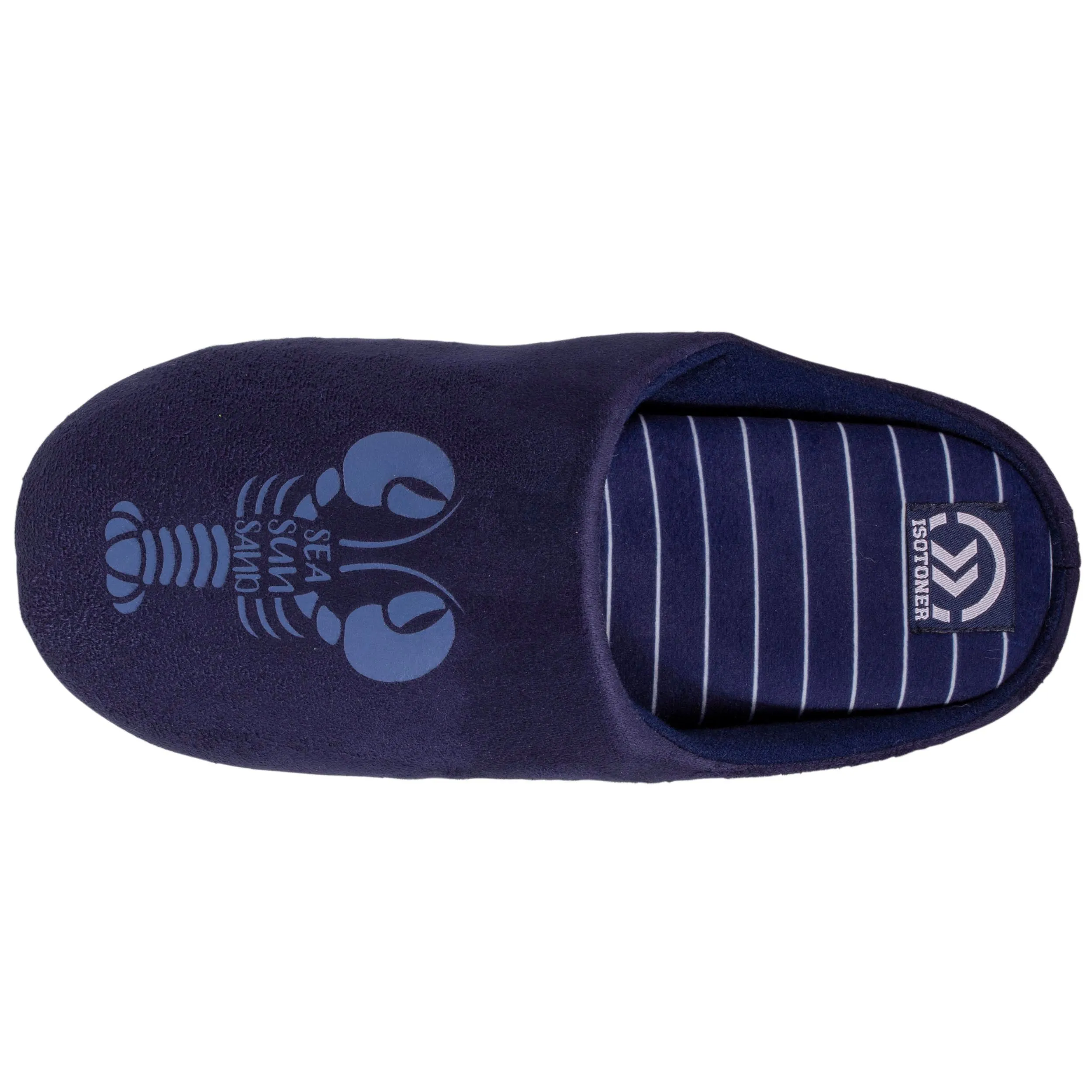 Chaussons mules Homme Marine Homard