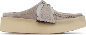 Clarks Originals Gray Wallabee Cup Lo Oxfords