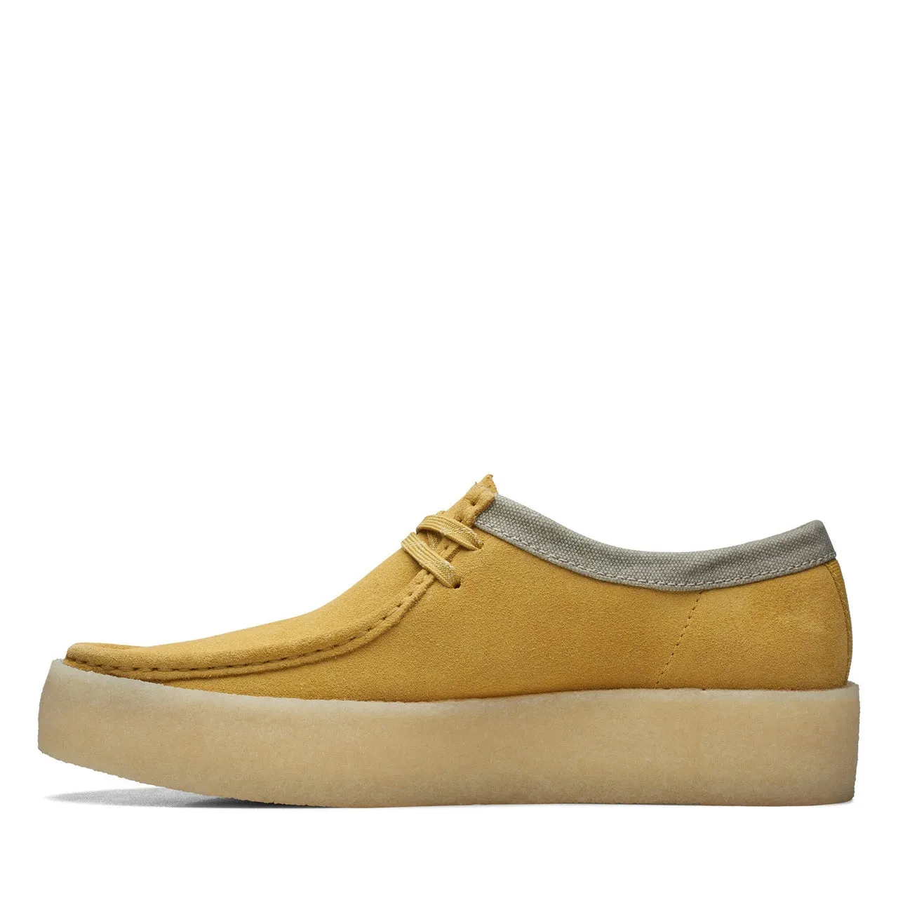 Clarks Originals Wallabee Cup Men's Yellow Suede Oxfords 26170044