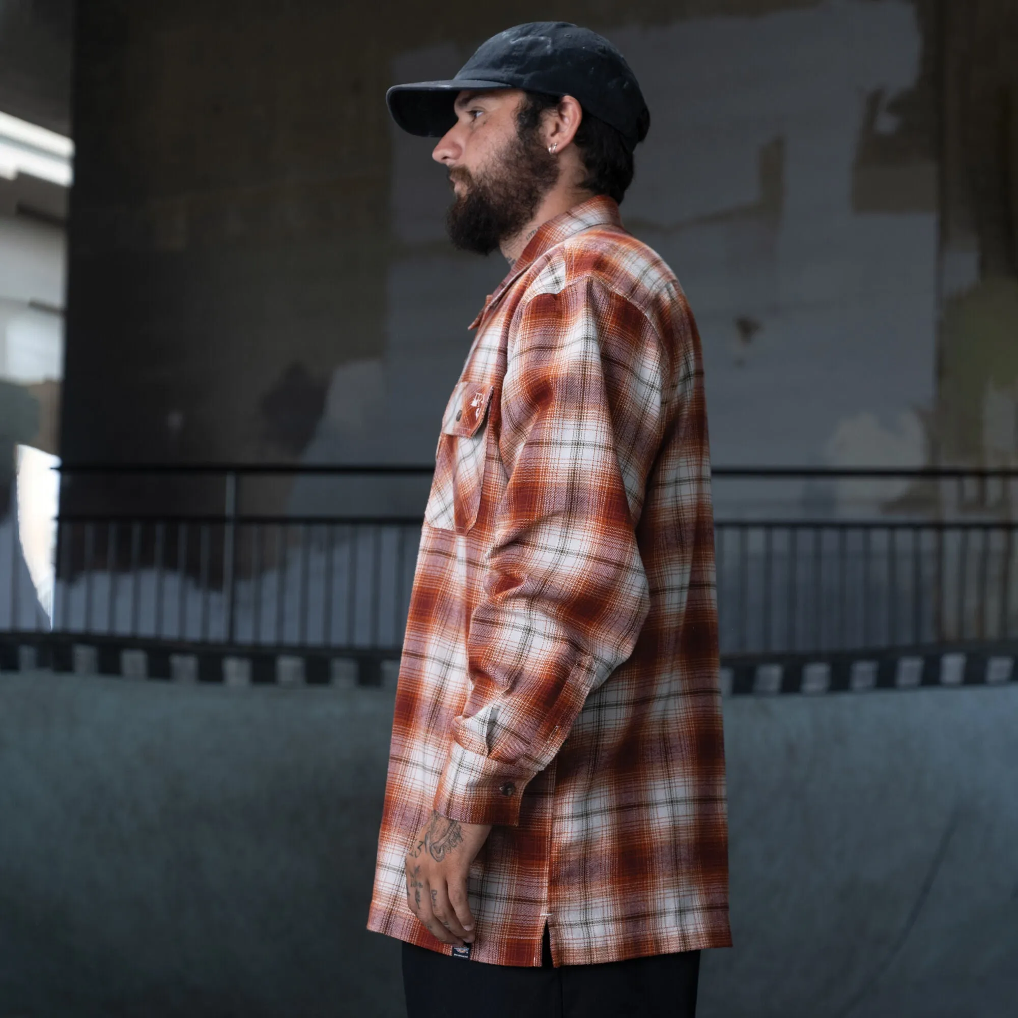 Dickies- Ronnie Sandoval Flannel - Burnt Ombré