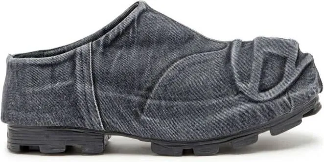 Diesel D-Hammer denim mules Black