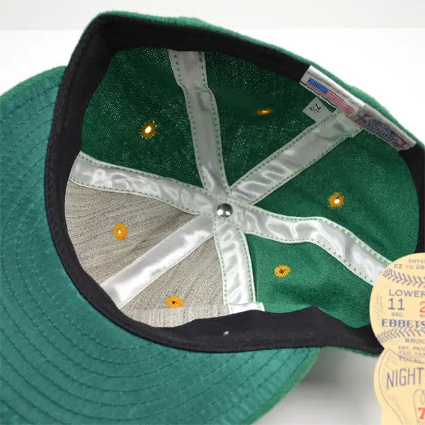 Ebbets - Hawai Islander 1961 Cap (Fitted Wool Flannel) - Green