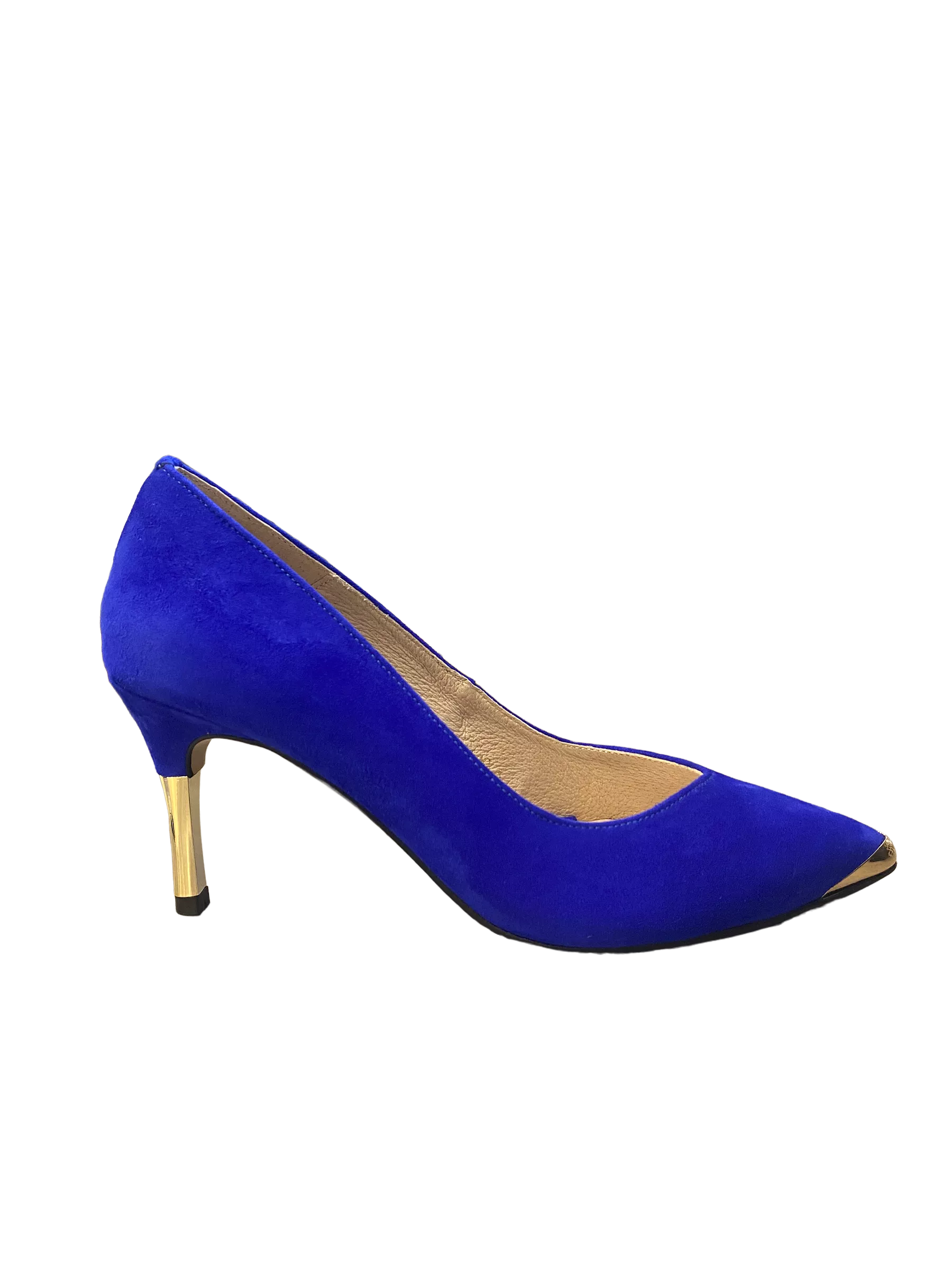 EMIS Cobalt Blue Heeled Shoe