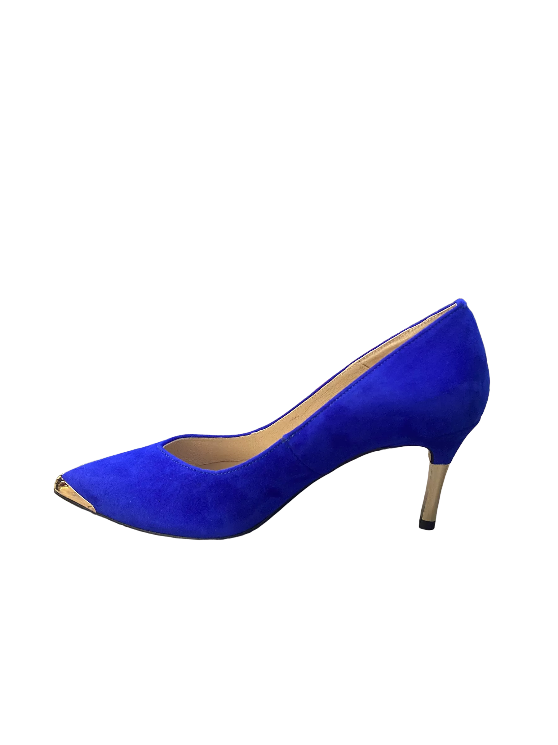 EMIS Cobalt Blue Heeled Shoe