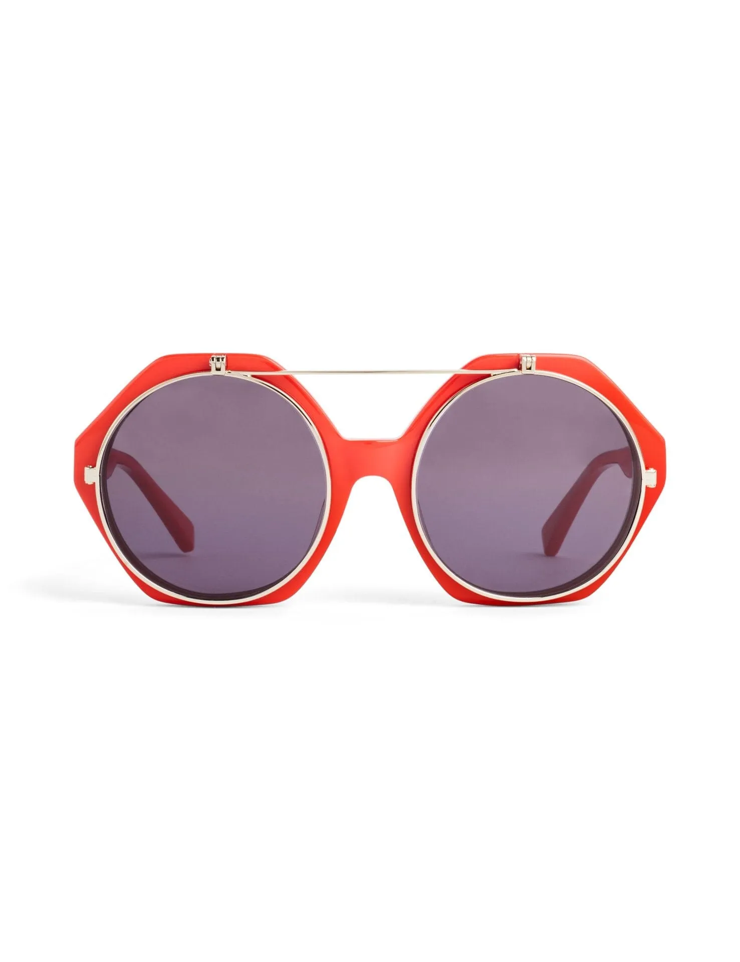 Flip Up Sunglassses | Red