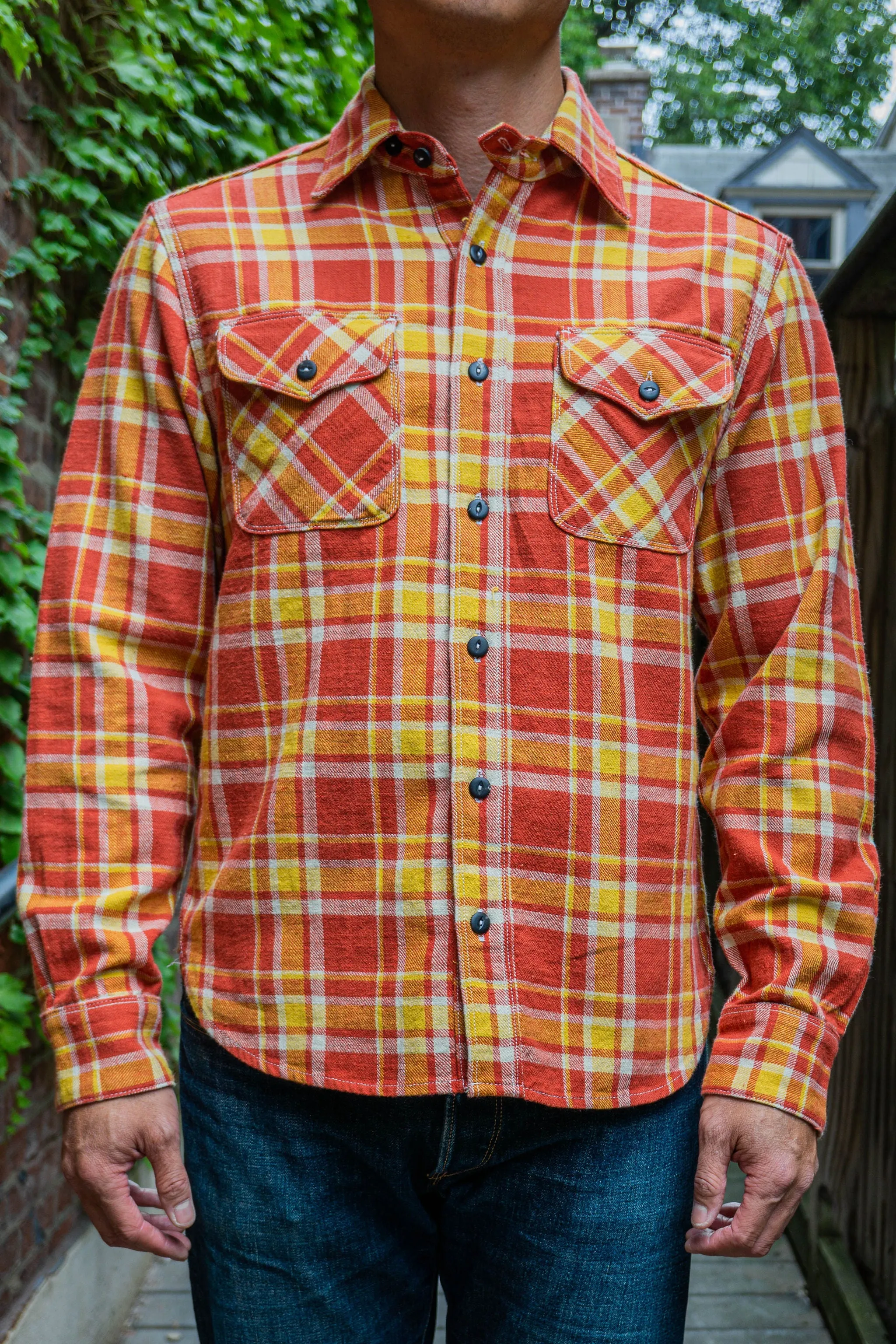 Freenote Cloth Wells - Chili Red Plaid