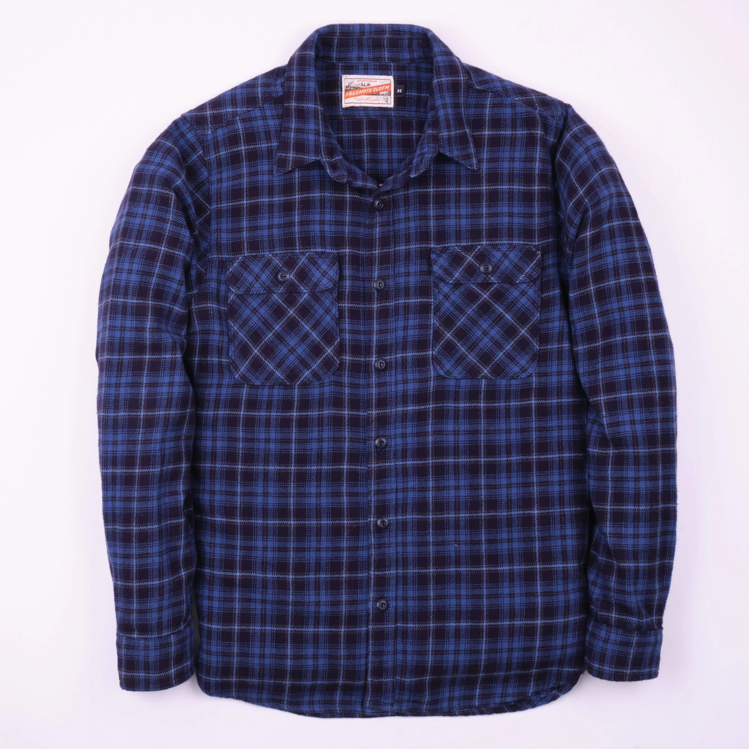 Freenote - Jepson Flannel Glacier Blue