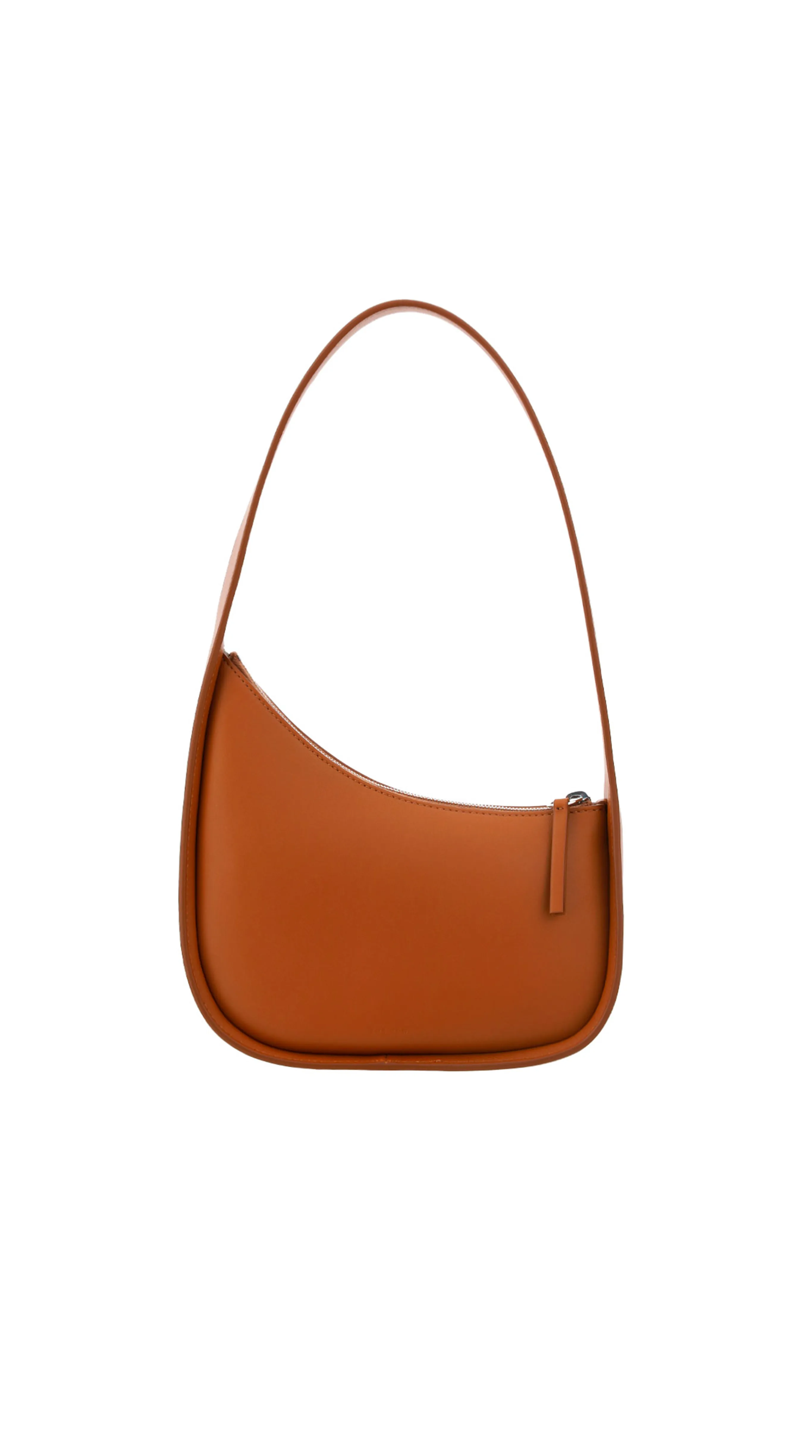 Half Moon Shoulder Bag - Caramel