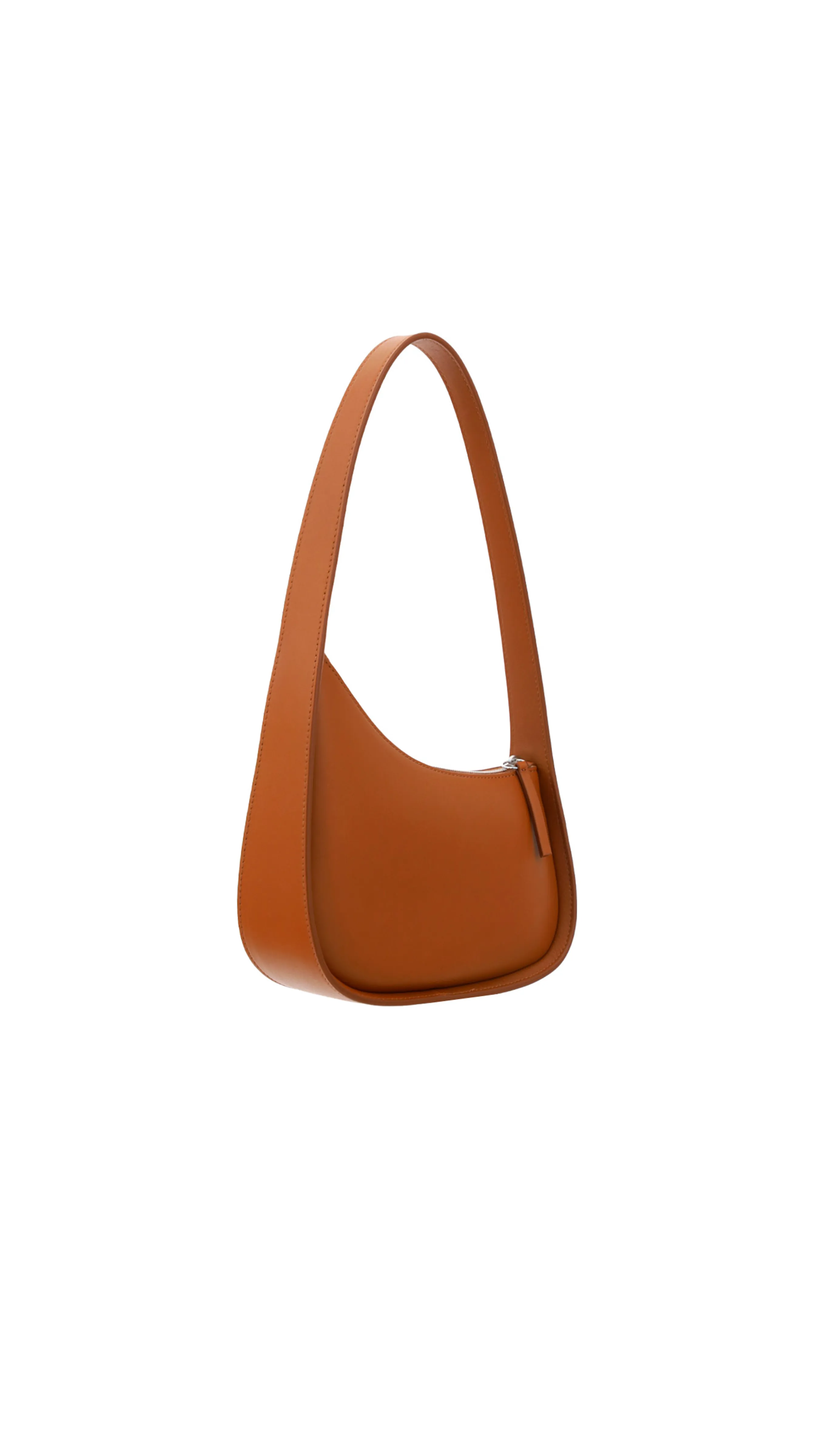 Half Moon Shoulder Bag - Caramel