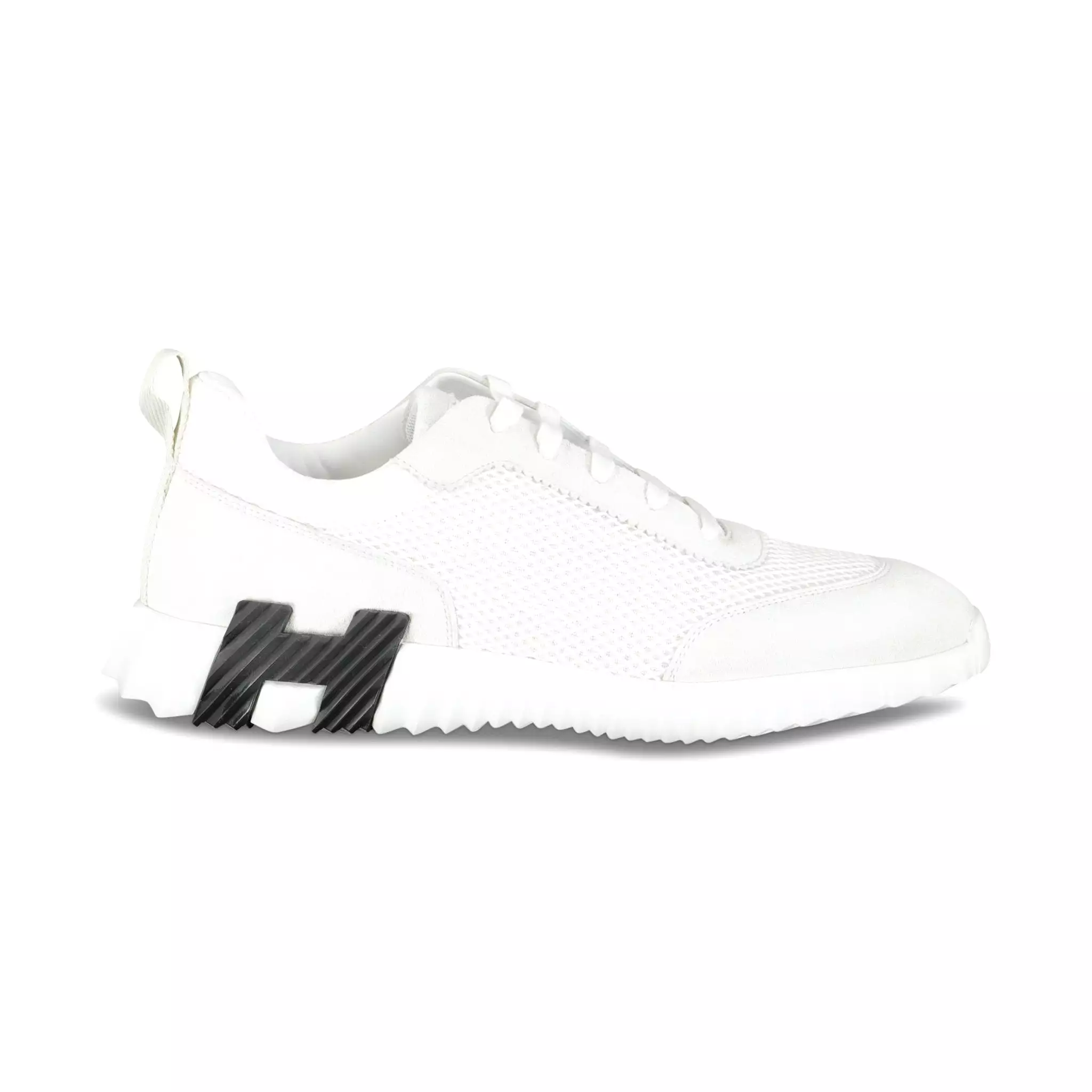 HERMES BOUNCING SNEAKER WHITE / BLACK MESH