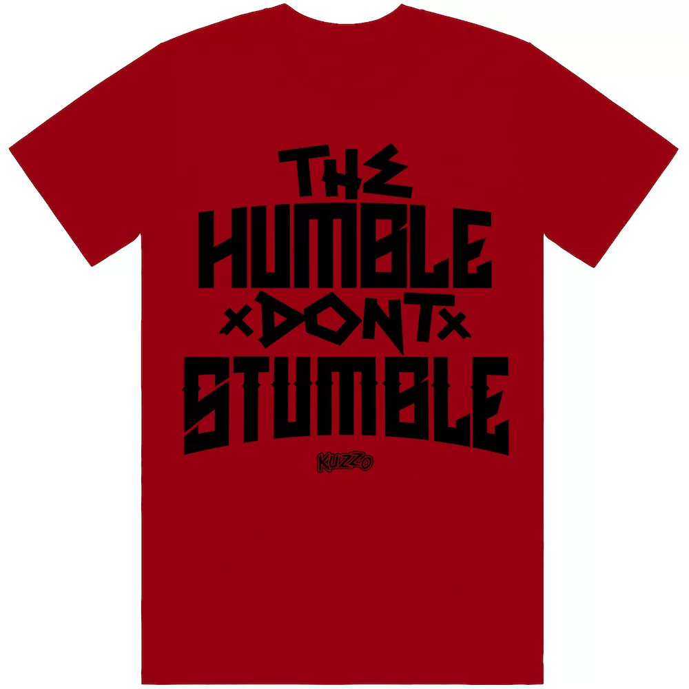 HUMBLE : Sneaker Shirt to Match : Cardinal