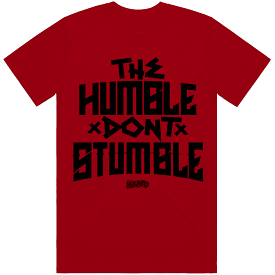 HUMBLE : Sneaker Shirt to Match : Cardinal