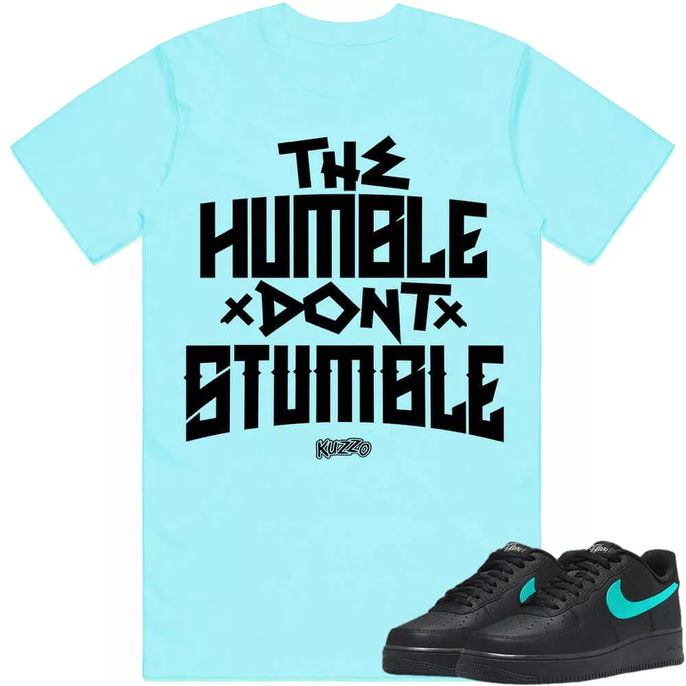 HUMBLE : Sneaker Shirt to Match : Tiffany AF1 Air Force Ones