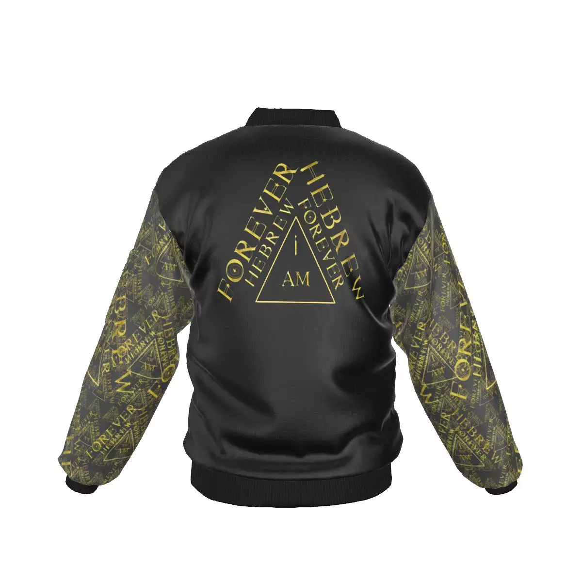 I AM HEBREW 03-01 Men's Designer Bomber Jacket