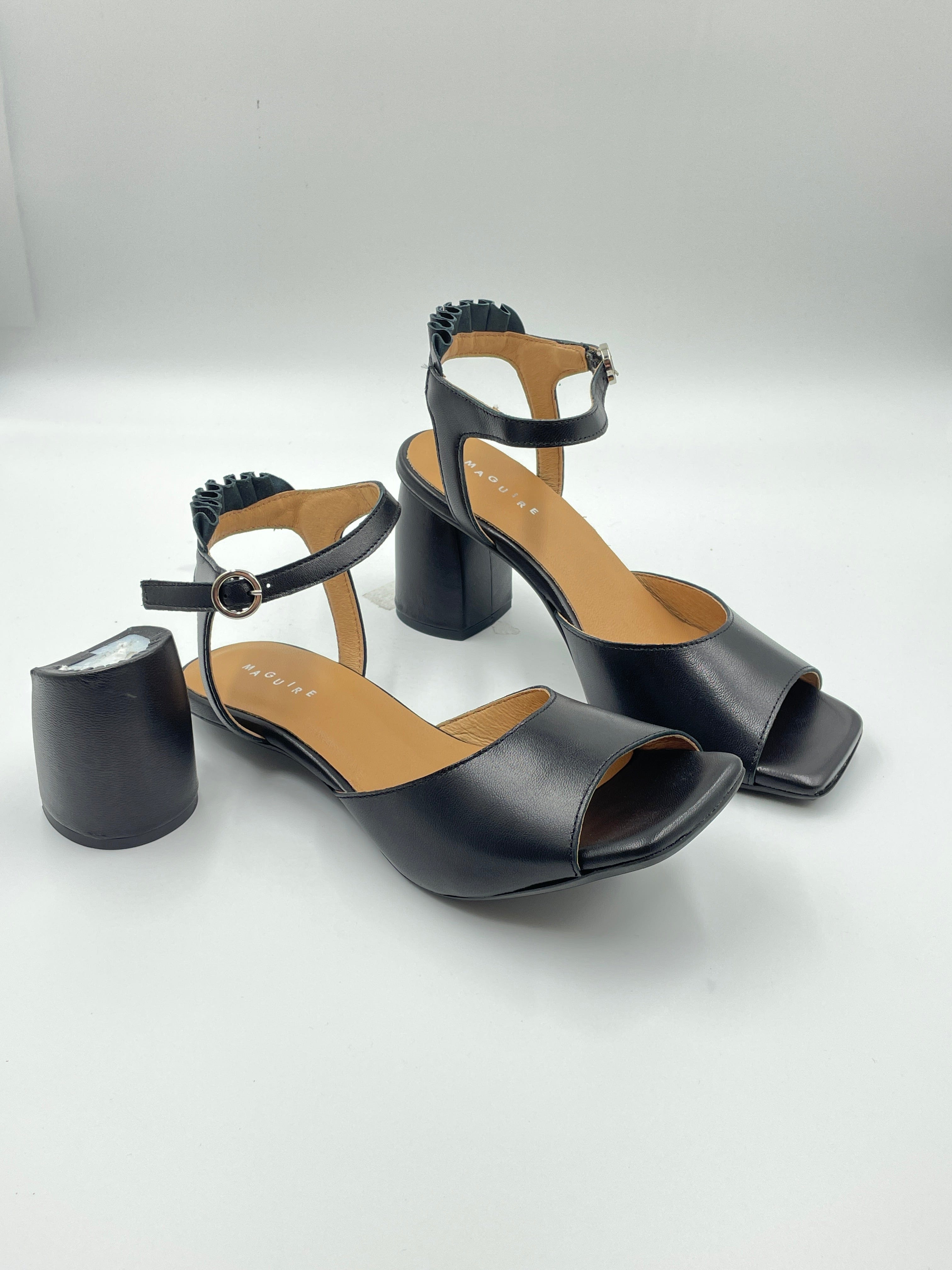 Imperfect Zamora Black Heel