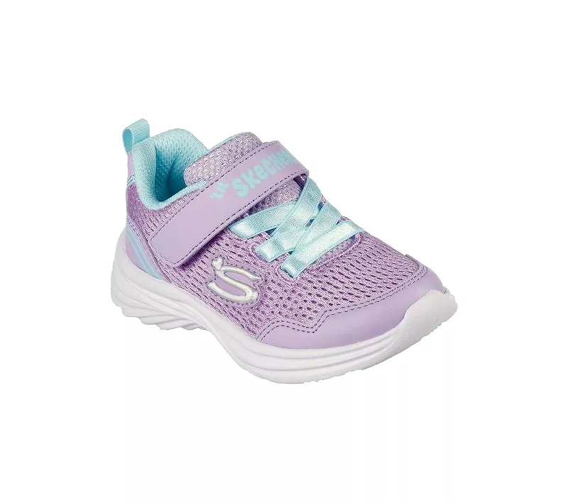 Infants Skechers Trainers Lavender Strap Dreamy Dancer 303201N LVAQ