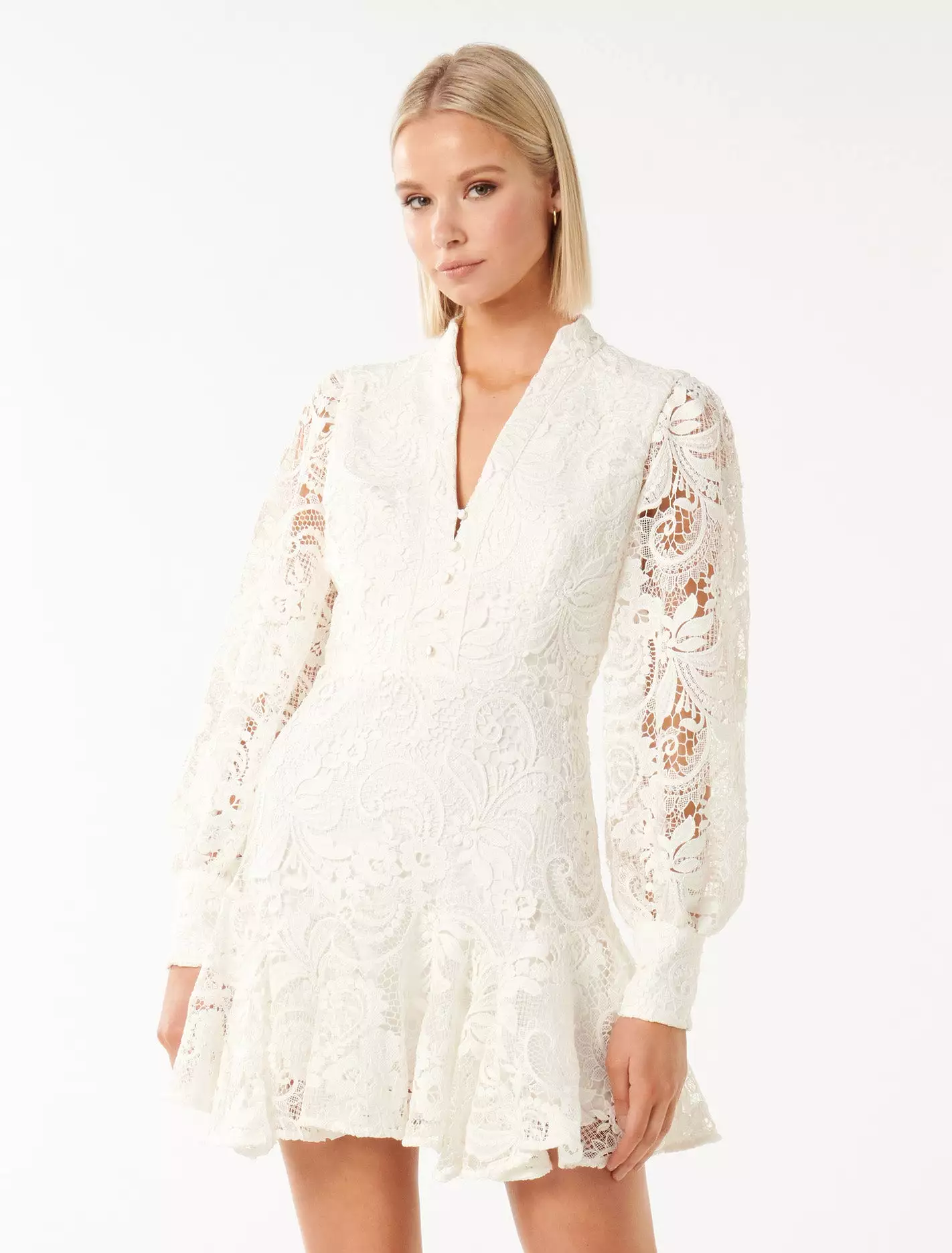 Iris Lace Mini Dress