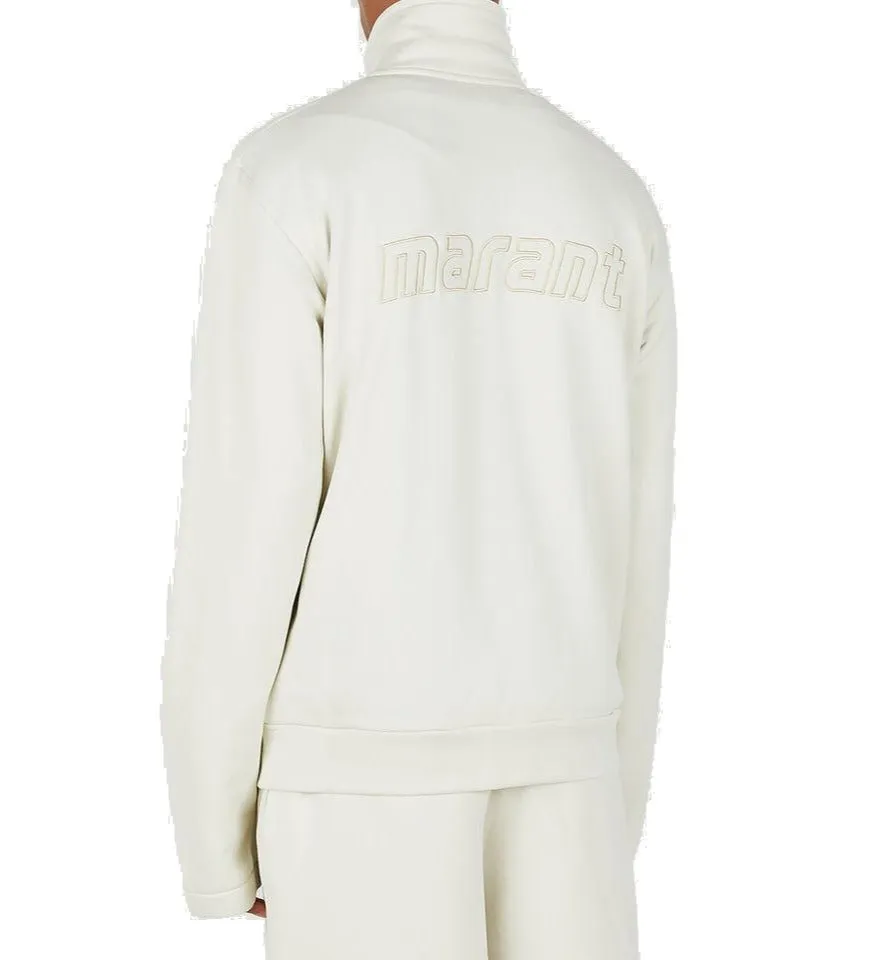 Isabel Marant Zip-Up Long-Sleeved Sweatshirt