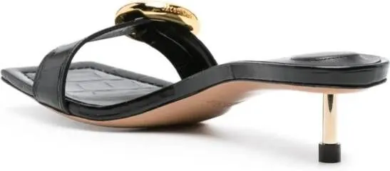 Jacquemus Les Sandales Regalo 40mm mules Black