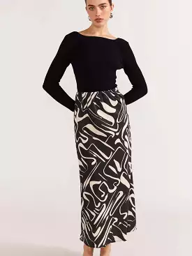 Jasper Bias Midi Skirt UT2402444