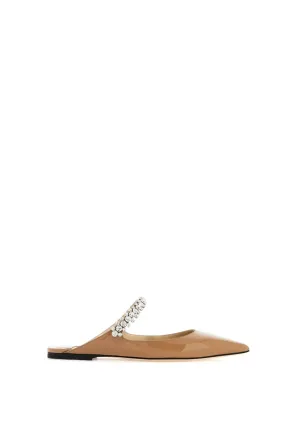 Jimmy Choo Bing Flat Mules   Beige