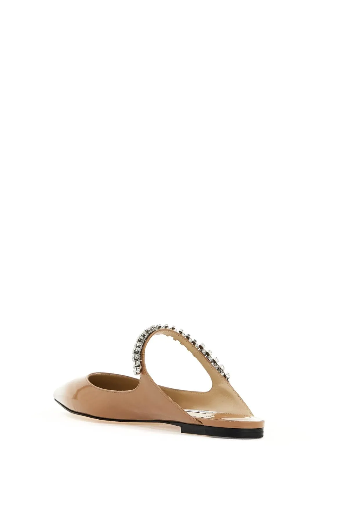 Jimmy Choo Bing Flat Mules   Beige