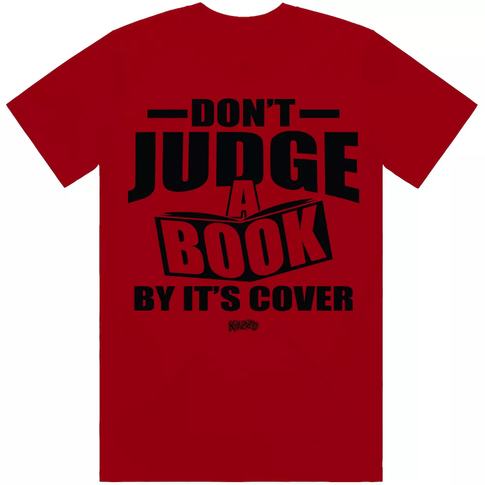 JUDGE BOOK : Sneaker Shirt to Match : Cardinal