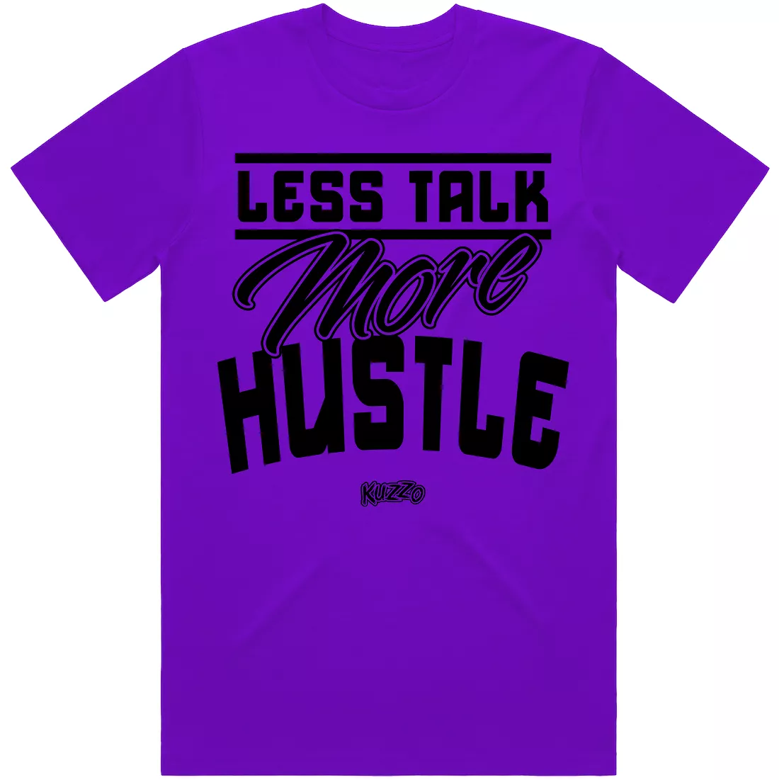 LESS TALK : Sneaker Shirt to Match : Purple