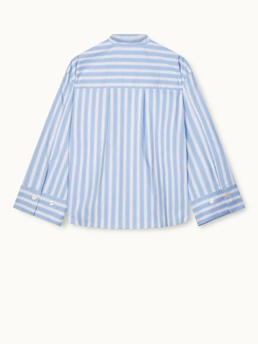 Libertine Iron 3445 Blue Stripe Shirts