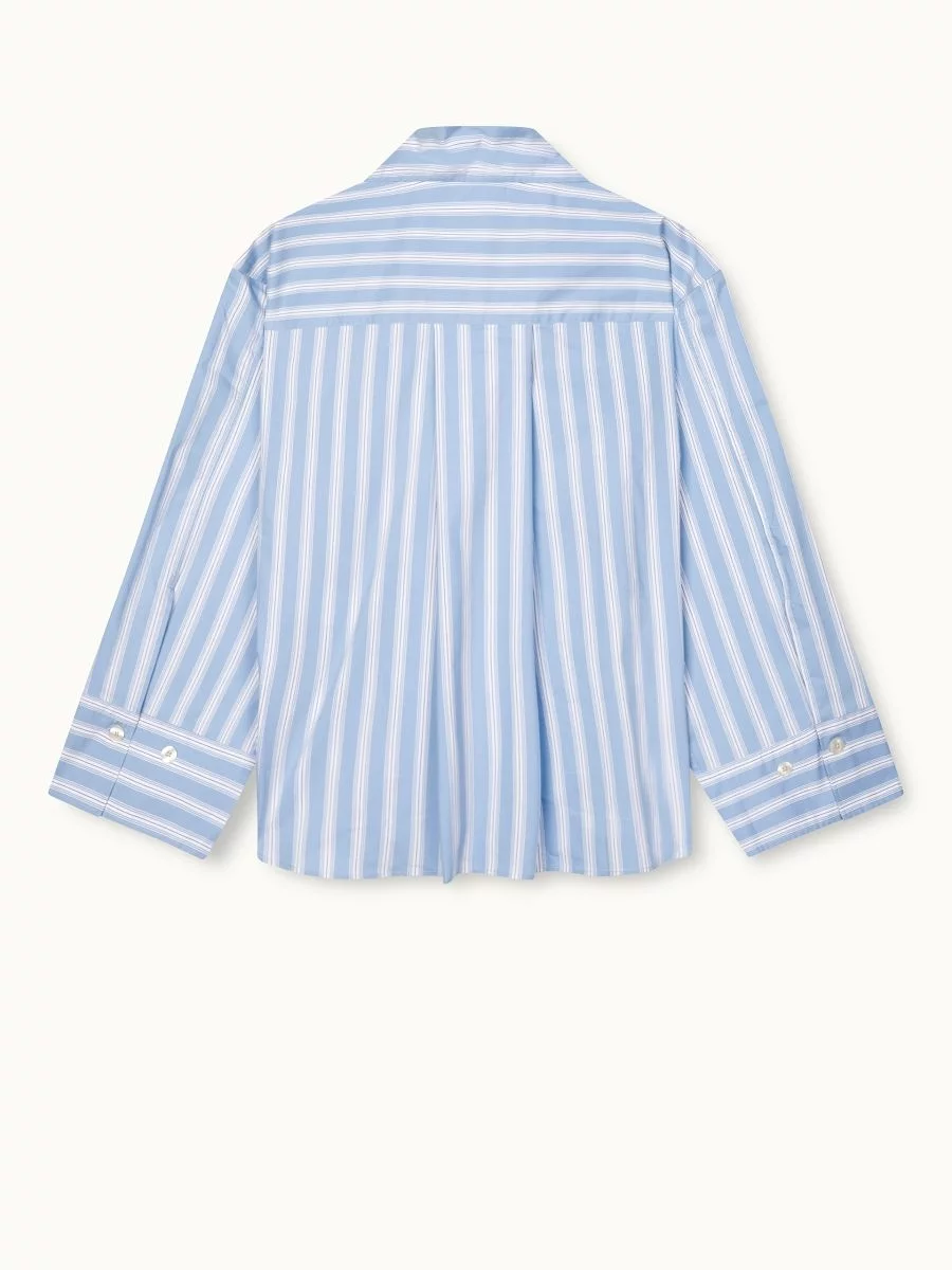 Libertine Mercy 3445 Blue Stripe Shirts