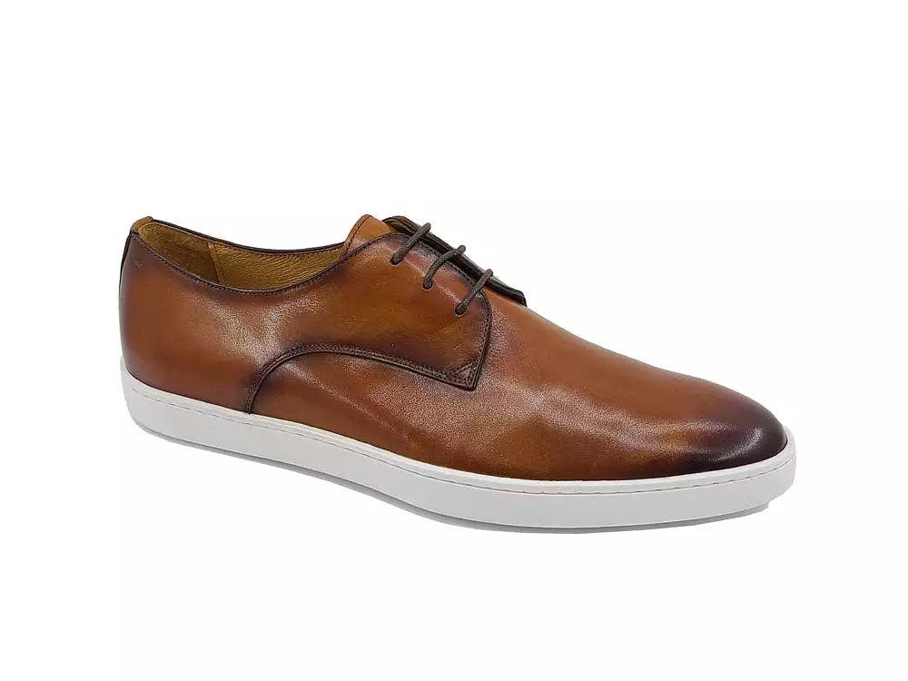 Low Top Leather Derby Sneaker