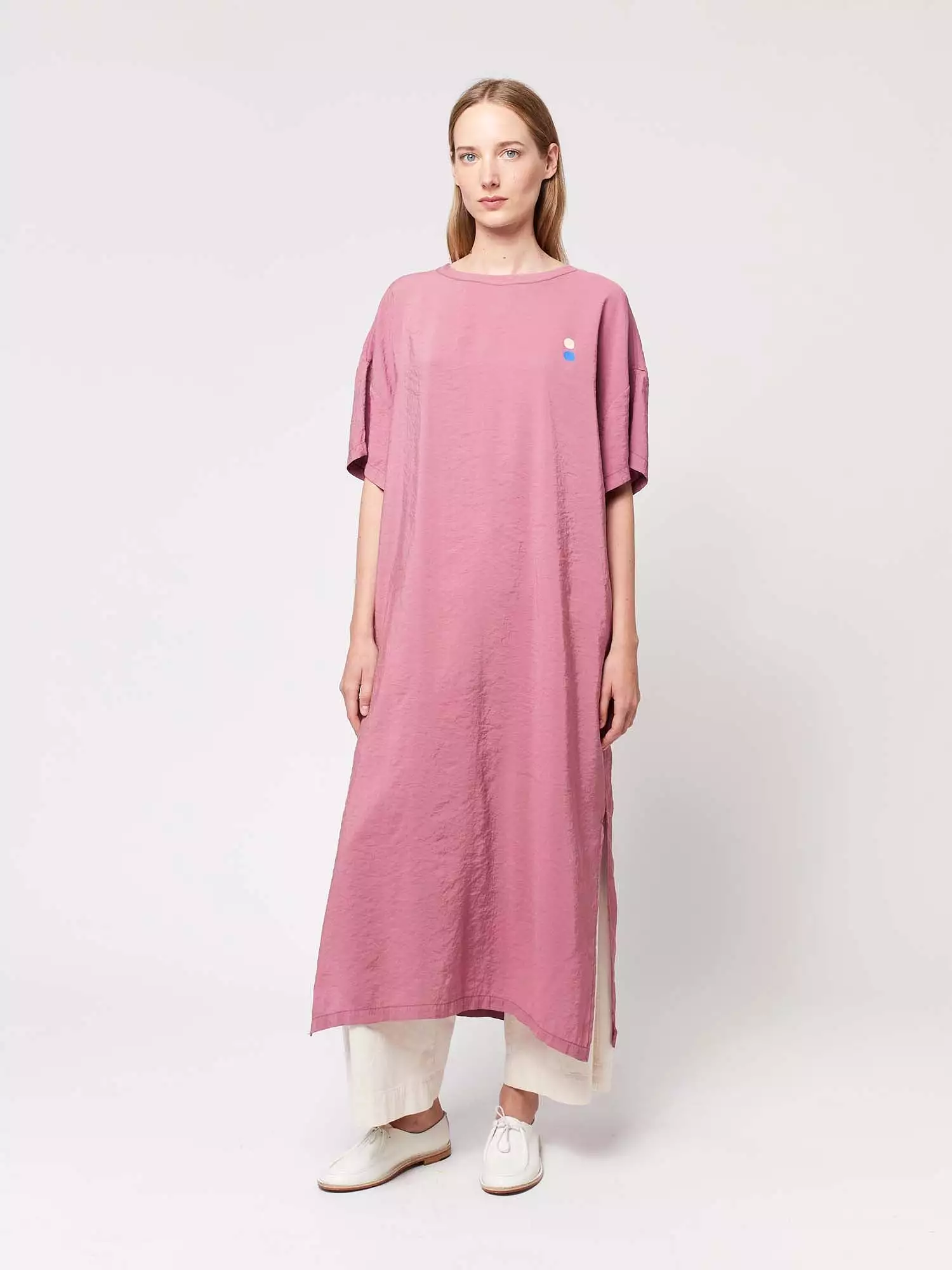 Modal Cotton T-shirt Long Dress