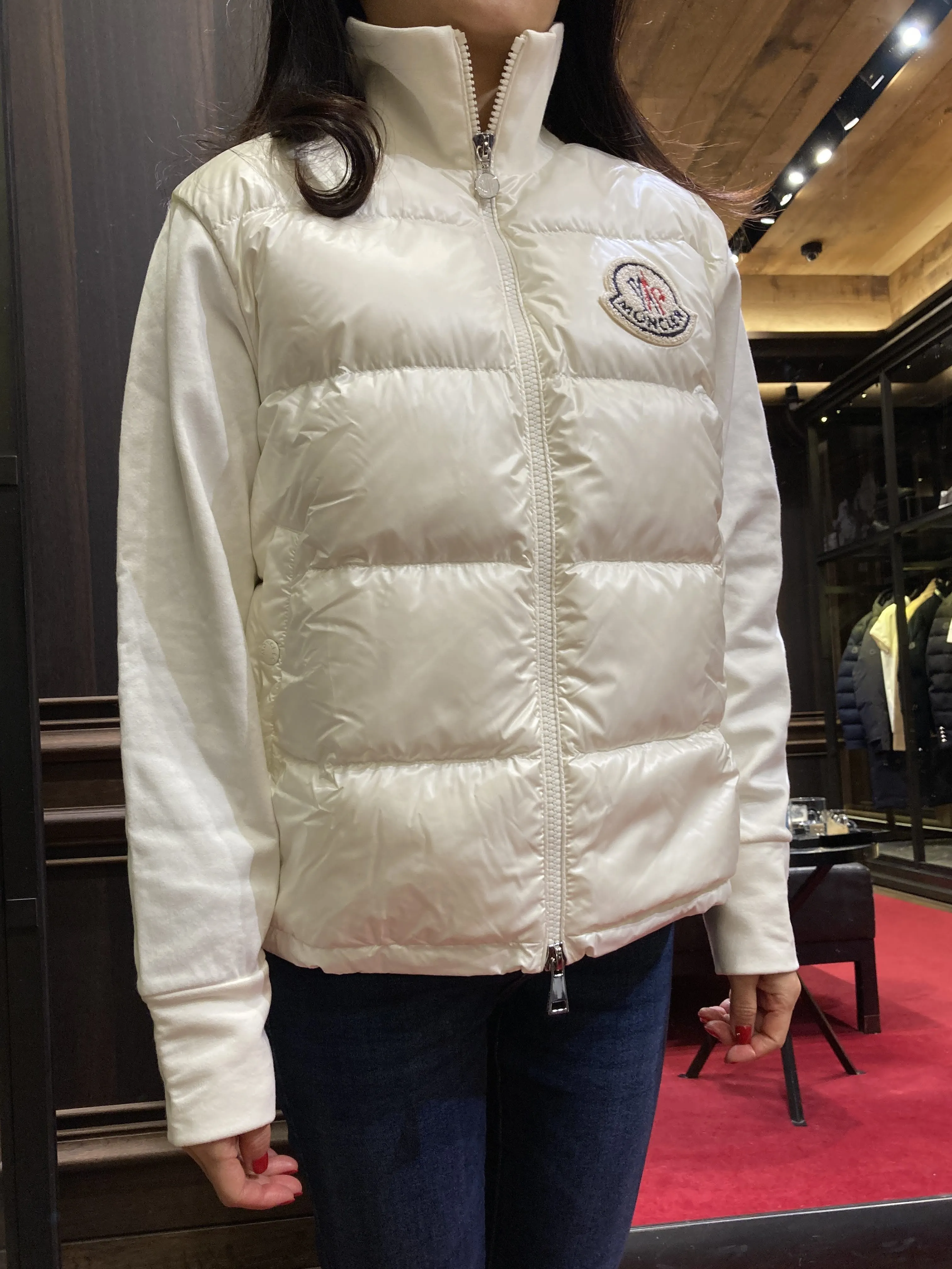 MONCLER  |Padded Zip-Up Sweatshirt