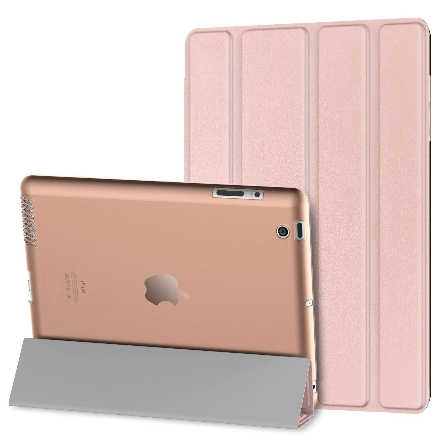 Multifold Flip Cover with Auto Sleep/Wake for iPad 2/3/4