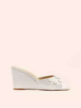 Olinda White Heel