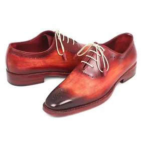 Paul Parkman Medallion Toe Oxfords Reddish Camel