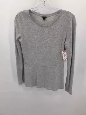 Pre-Owned Ann Taylor Grey Size Small Long Sleeve T-shirt