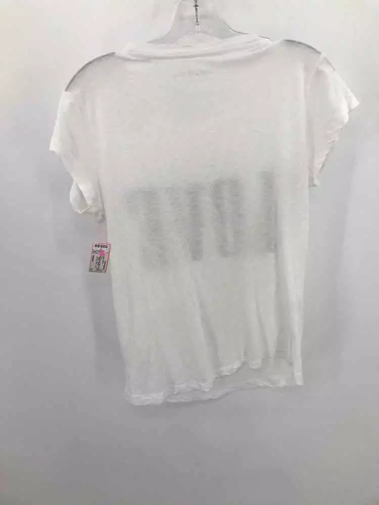 Pre-Owned Zadig & Voltaire White Size Medium Graphic T-shirt