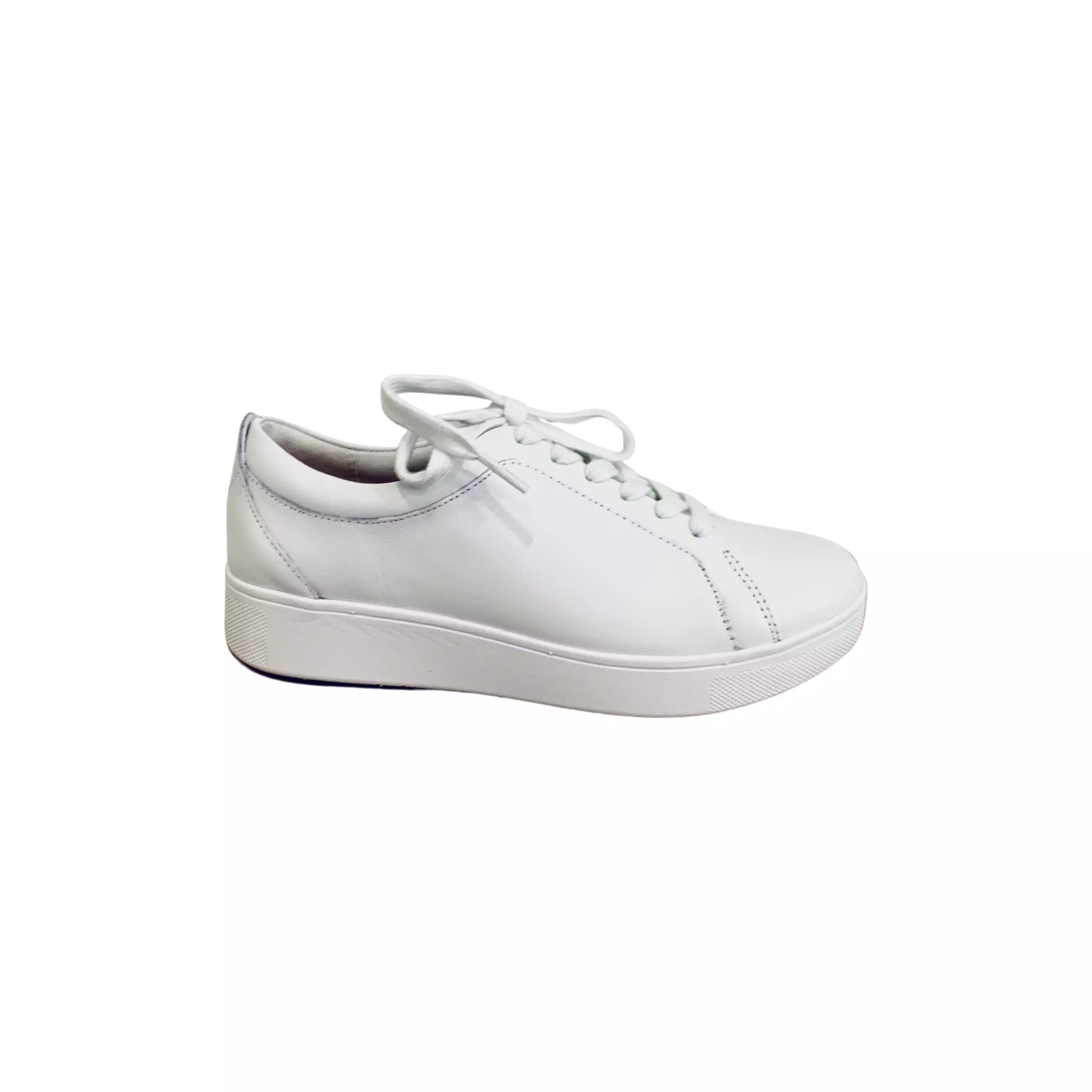 Rally White Leather Sneaker